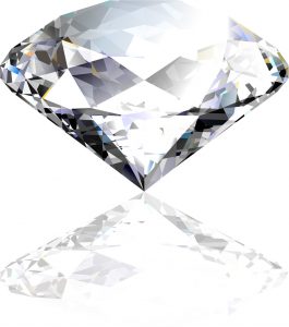女性はダイヤモンドの原石